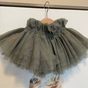 Noralee Elegant Olive Tulle Skirt 12m